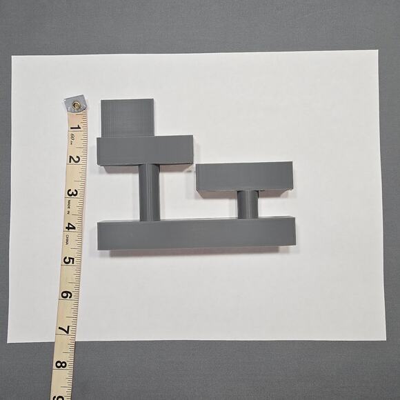 Aquarium Hydroponic Light Risers Staggered Teared Extended Dual Tab Rimmed Tanks - Picture 13 of 16